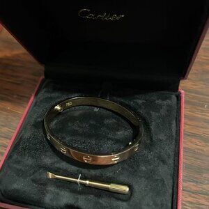 Cartier rose gold bracelet